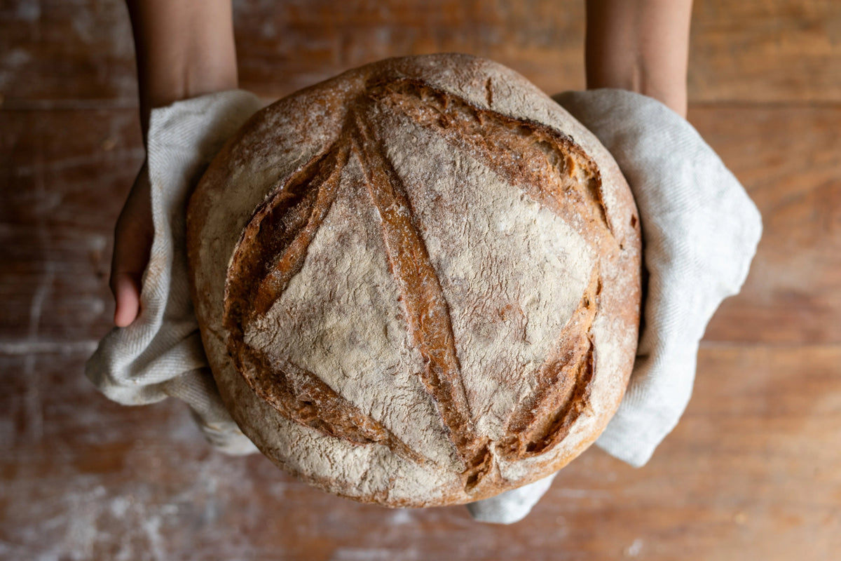 receta de pan de masa madre sin gluten
