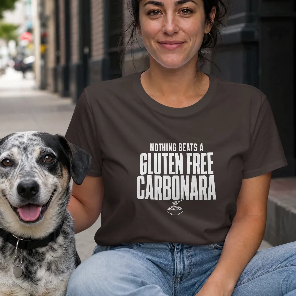 Camiseta Gluten Free Carbonara Printify