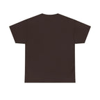 Camiseta marron con chiste para celiacos parte trasera