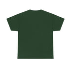 camiseta verde bosque con chiste para celiacos toxic gluten parte trasera
