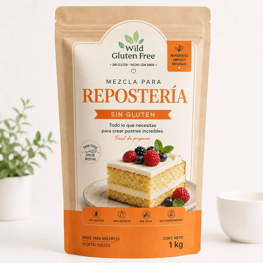 mis para preparar postres sin gluten en casa