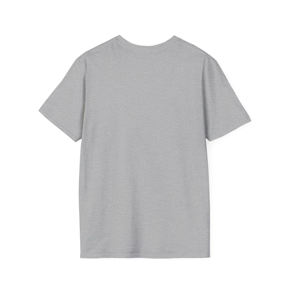 gluten free t-shirt color grey back side