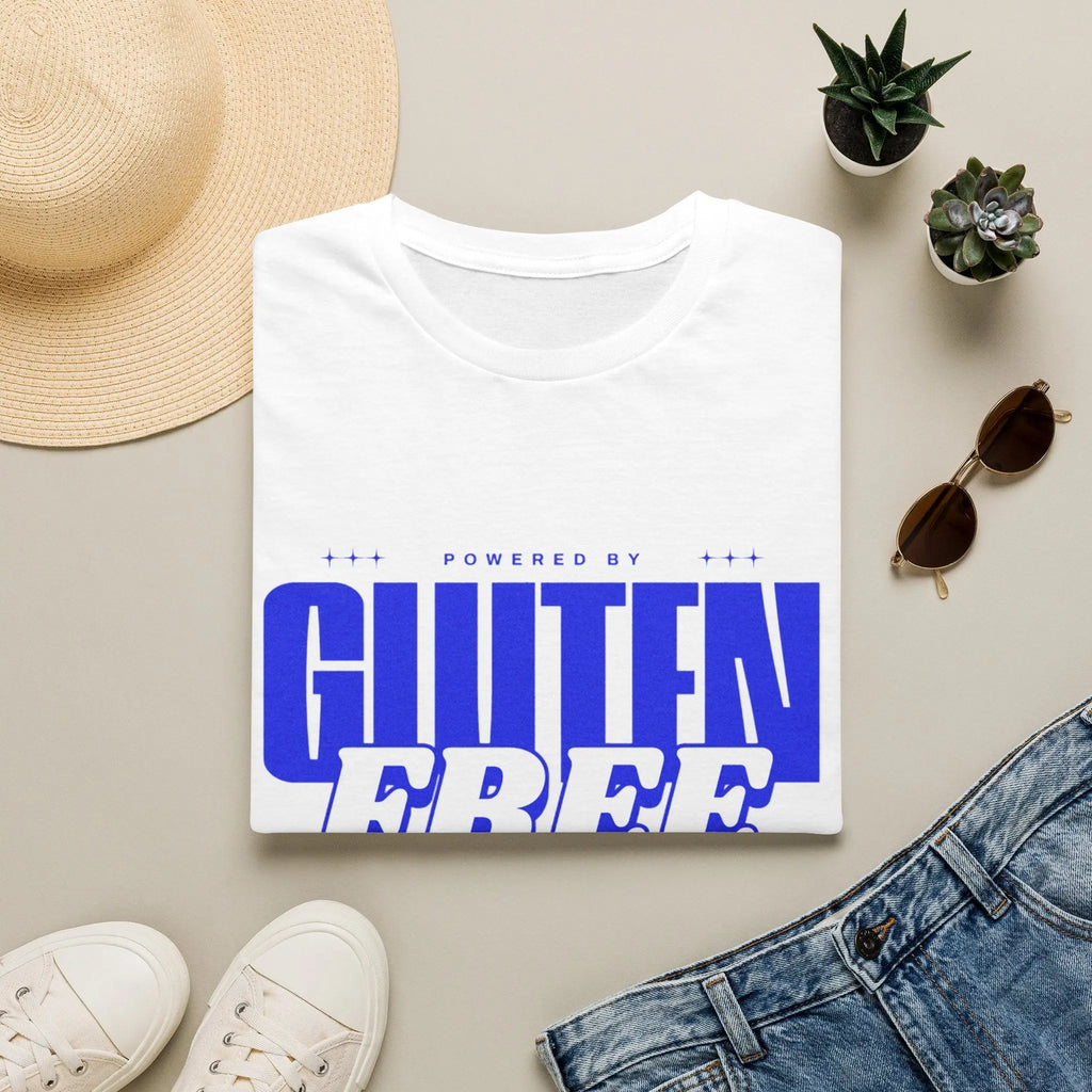 Unisex Gluten free messaggi tee 